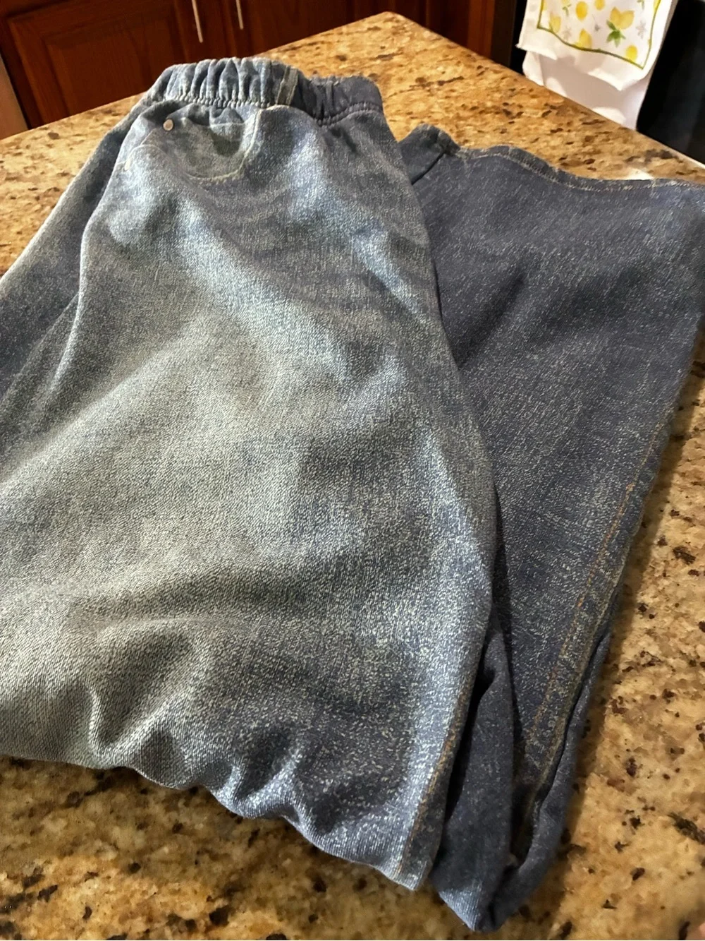 Comfortable Jean style lounge pants Large Petit